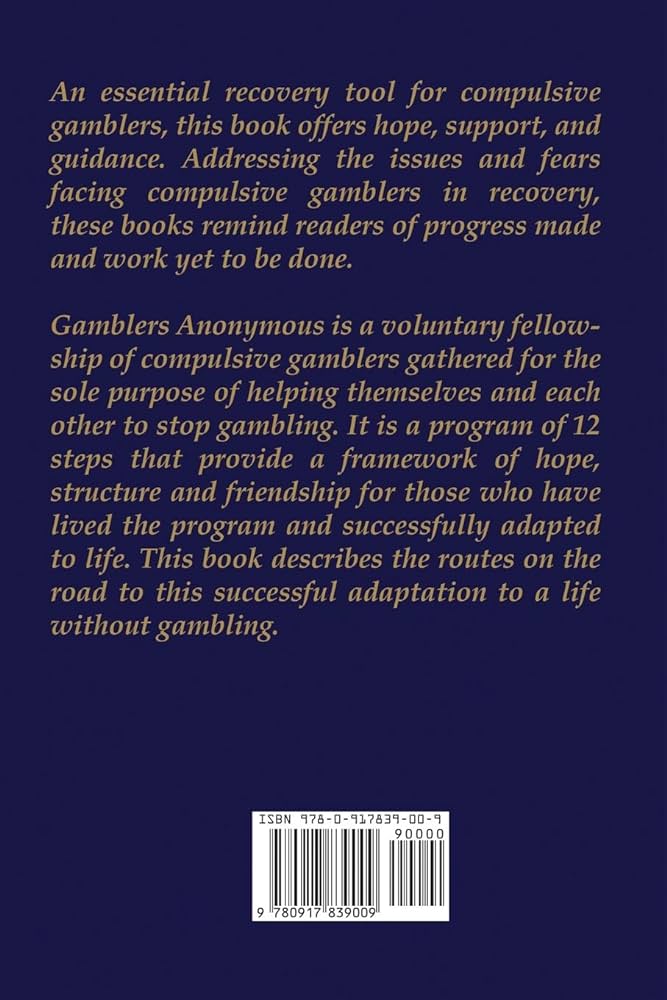 Gamblers Anonymous: Support for Recovery