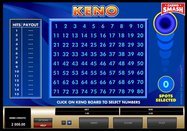 Keno: A Casino Game of Numbers