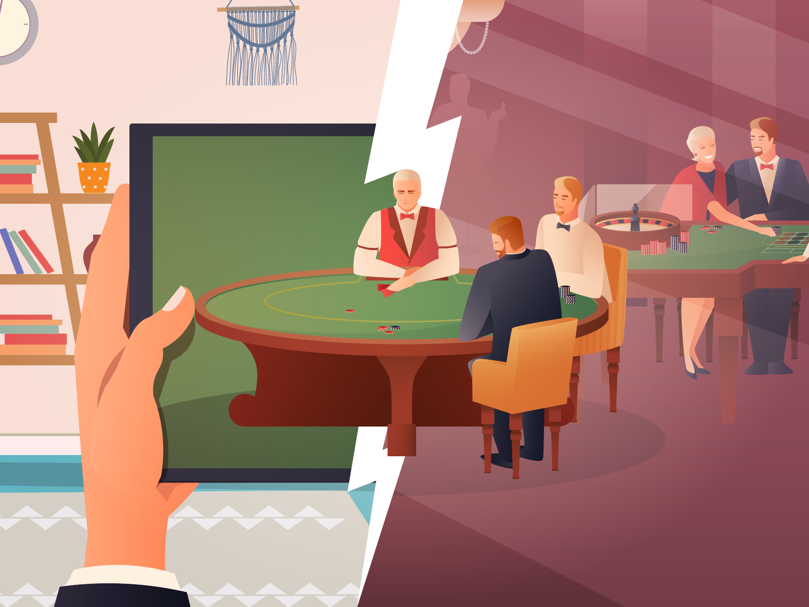 The Casino Experience: Land-Based vs. Online