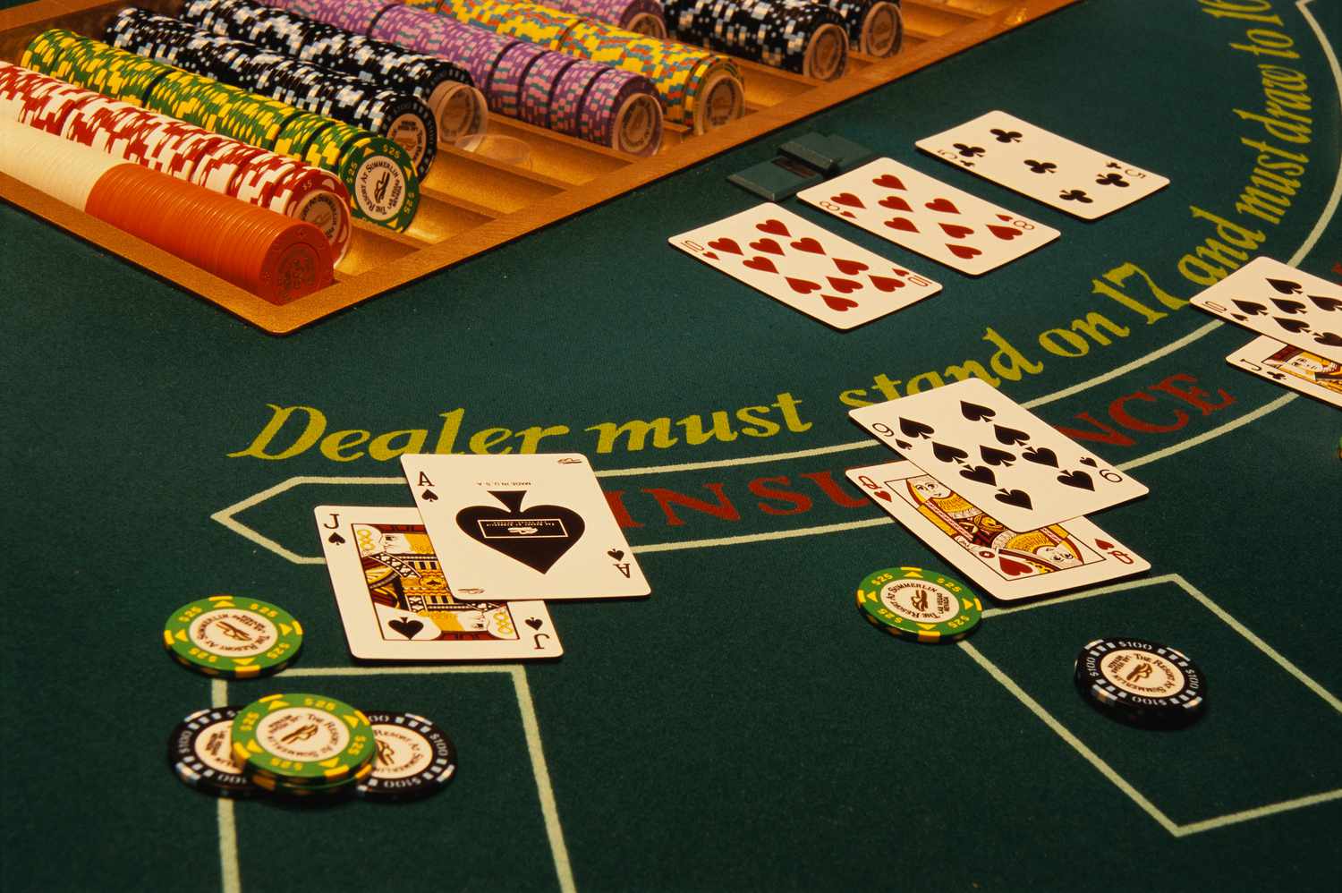 Is blackjack a popular casino game?